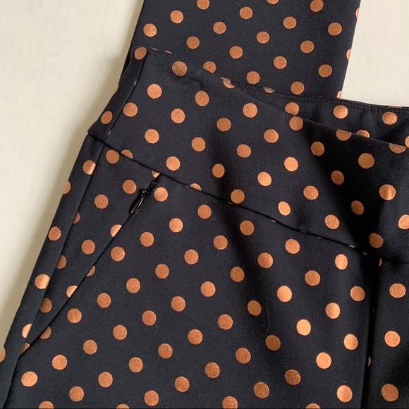 Soft Surroundings XS 2 4 Polka Dot Knit Pants New - Picture 9 of 11